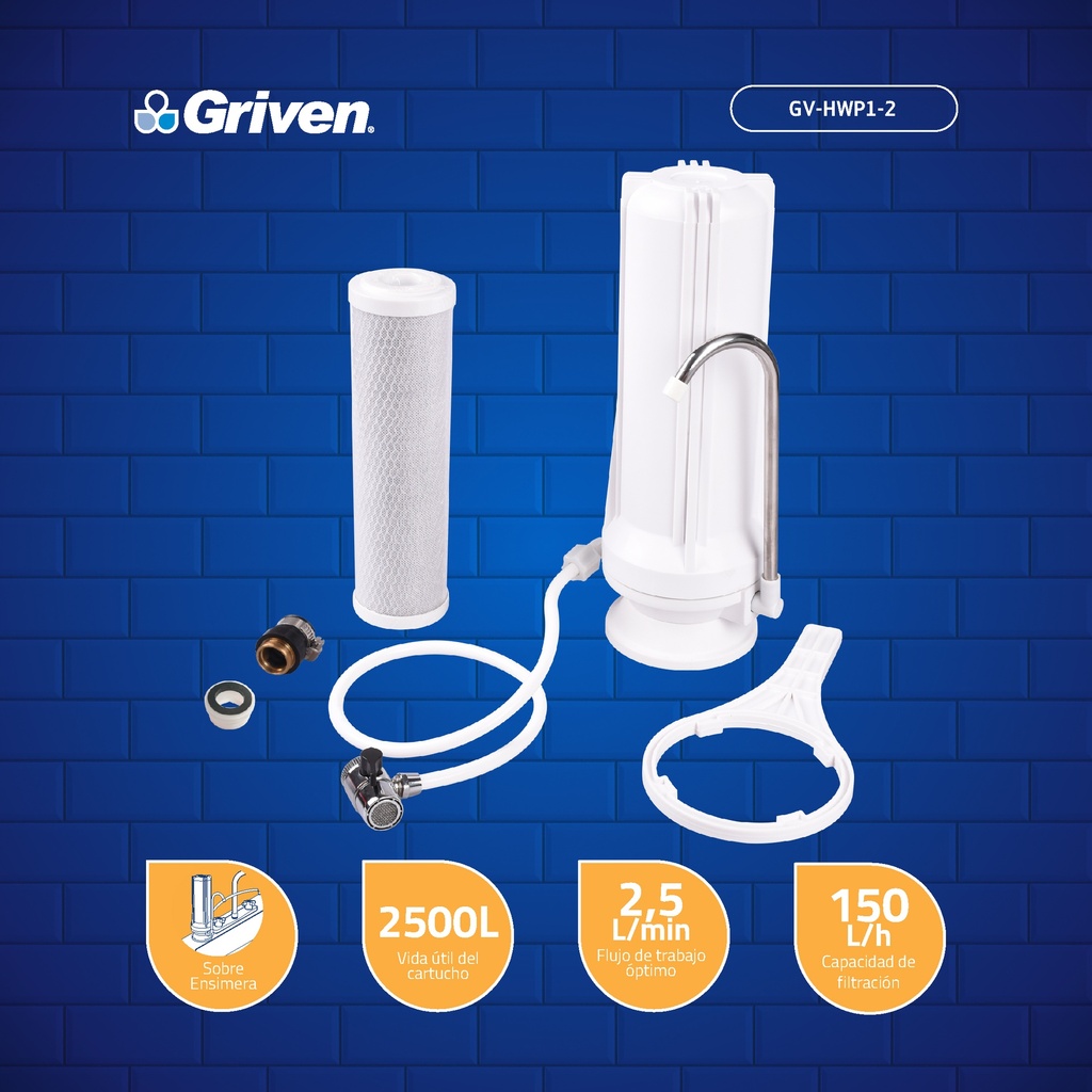 Purificador de Agua 2500L GRIVEN