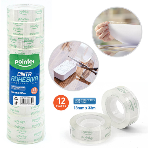 Cinta Adhesiva 18mm X 33m POINTER
