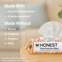 HONEST Wipes 72ct