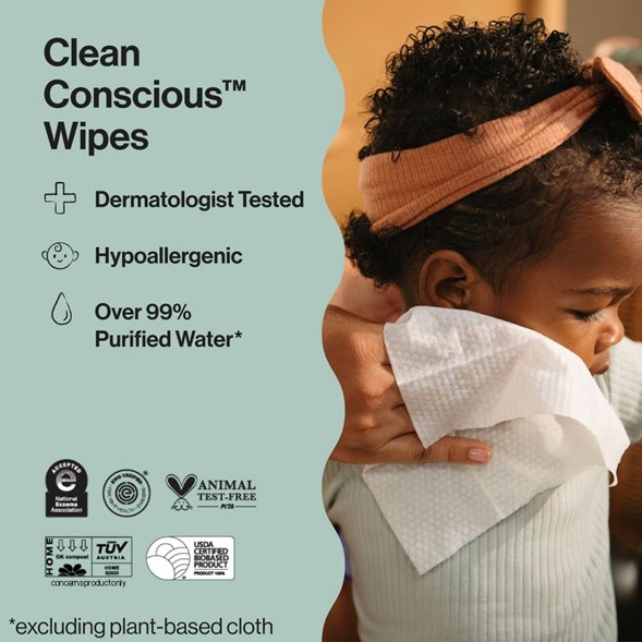 HONEST Wipes 72ct