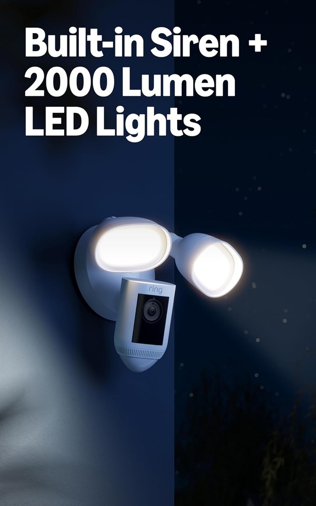 RING Floodlight Cam Pro Wired