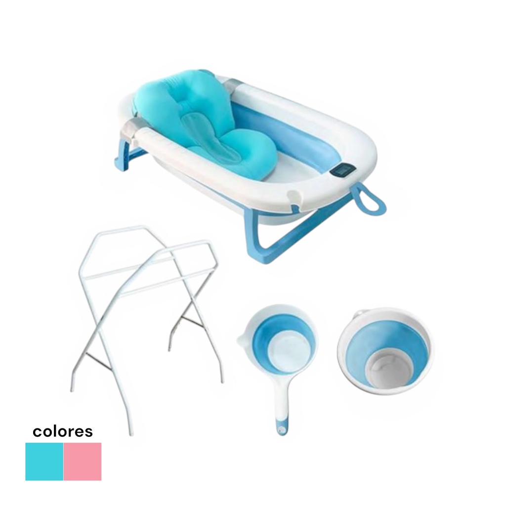 Set de Bañera y Accesorios para Bebe WAKID'S