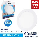 Lampara de Techo Ultradelgada Redonda 15W 6400K ANGEL LIGHT Basic