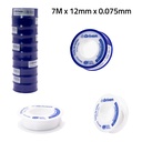 Teflon 1/2" 7m 10pza GRIVEN