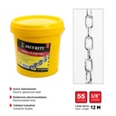Cadena Galvanizada 3/8" SECURITY