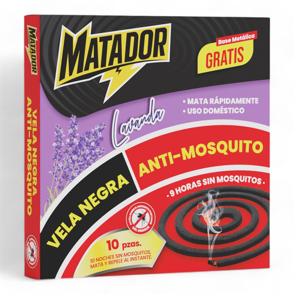 Mechita MATADOR Lavanda 10pza