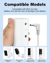 Power Adapter Compatible with Ring Stick Up Cam Battery 4m