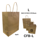 Bolsa de Manila 24.5 X 10.5 X 31.5cm 12pza