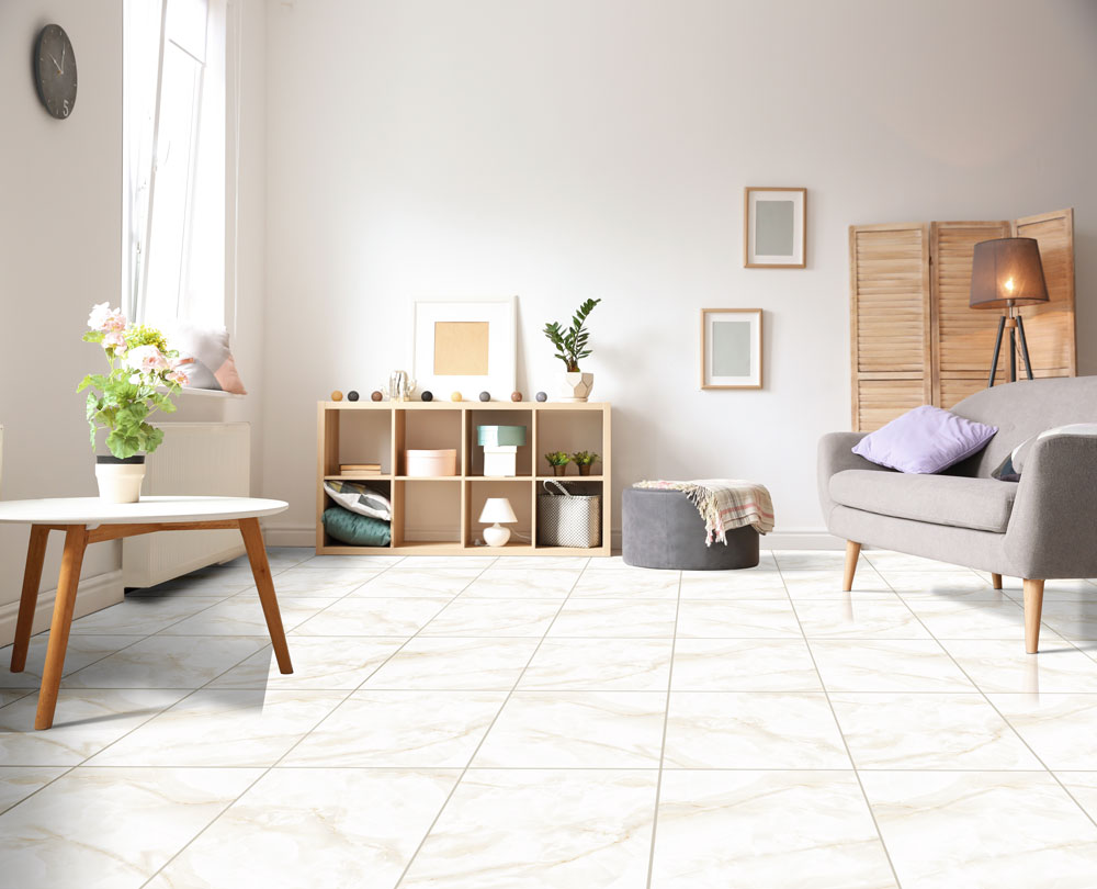 Piso de Ceramica 45 X 45cm Onix Bege