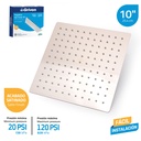 Regadera para Ducho Cabeza Cuadrada 10" GRIVEN