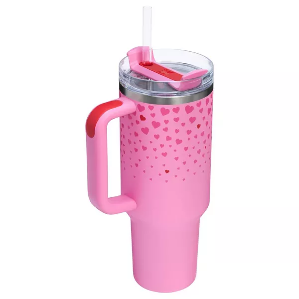 Stanley 40oz Stainless Steel H2.0 Flowstate Quencher Tumbler - Valentine's Day 2025