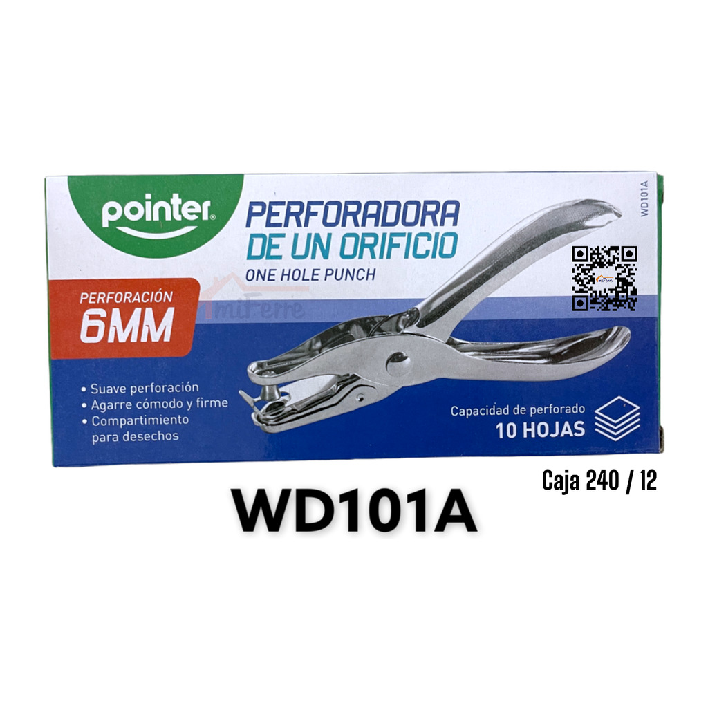 Perforadora de un Orificio 6mm POINTER
