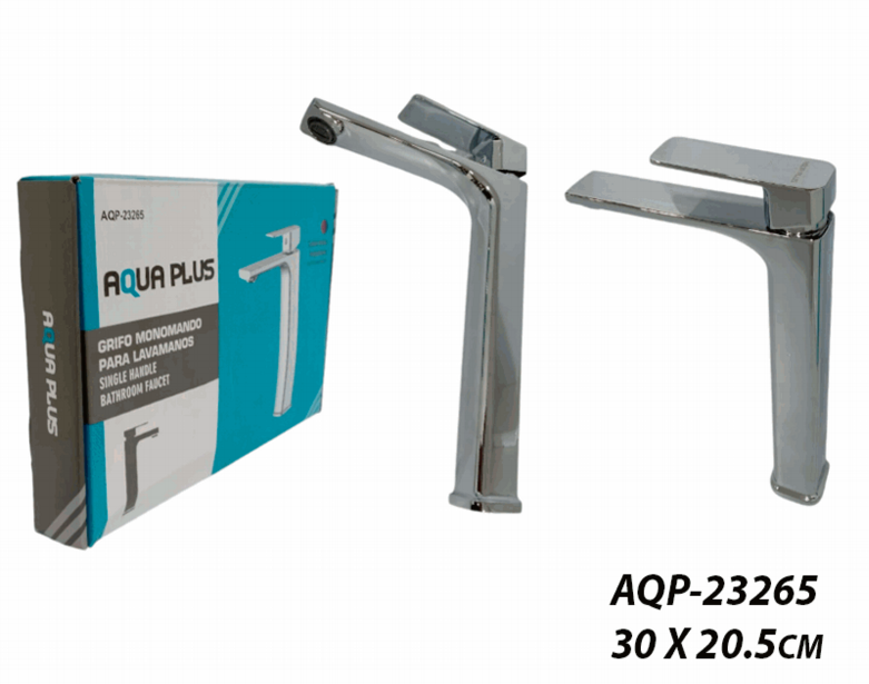 Grifo Monomando para Lavamanos AQUA PLUS