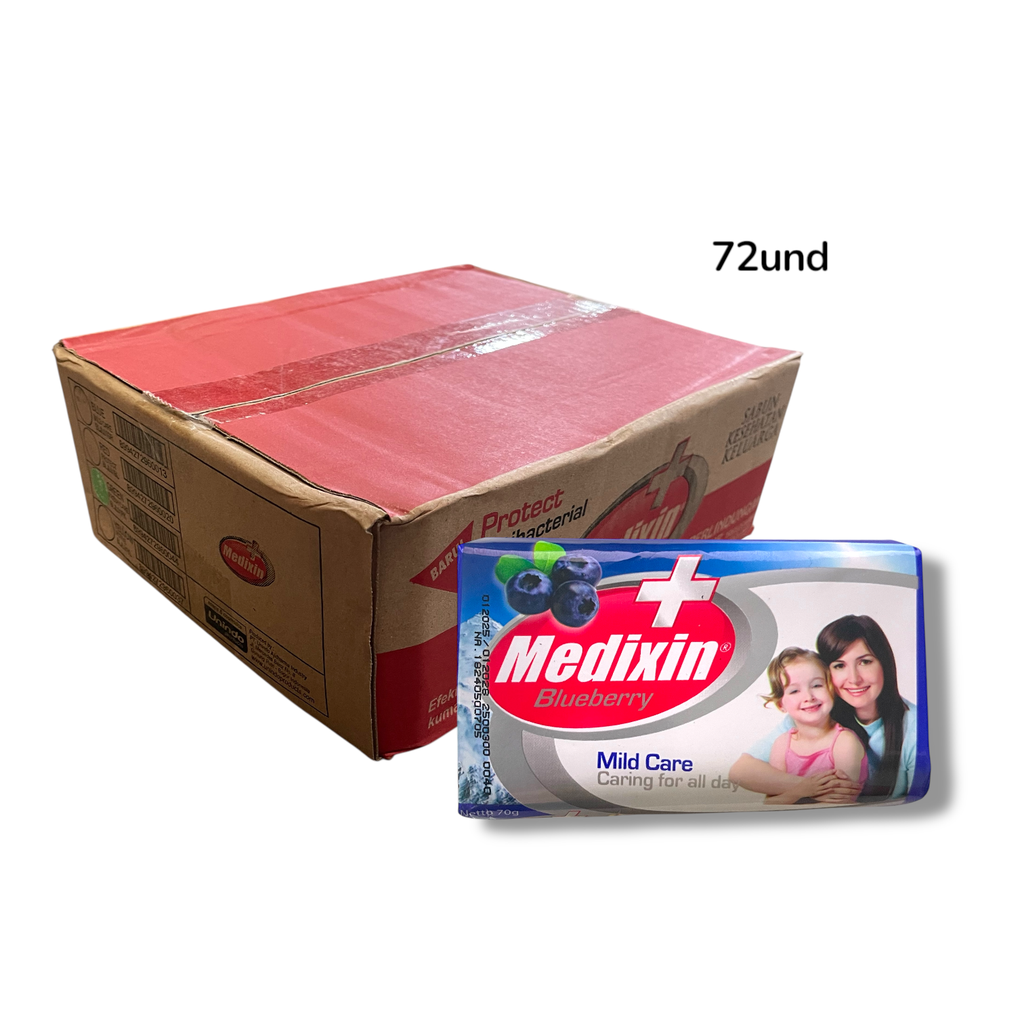Jabon MEDIXIN 70g Blueberry 72pza