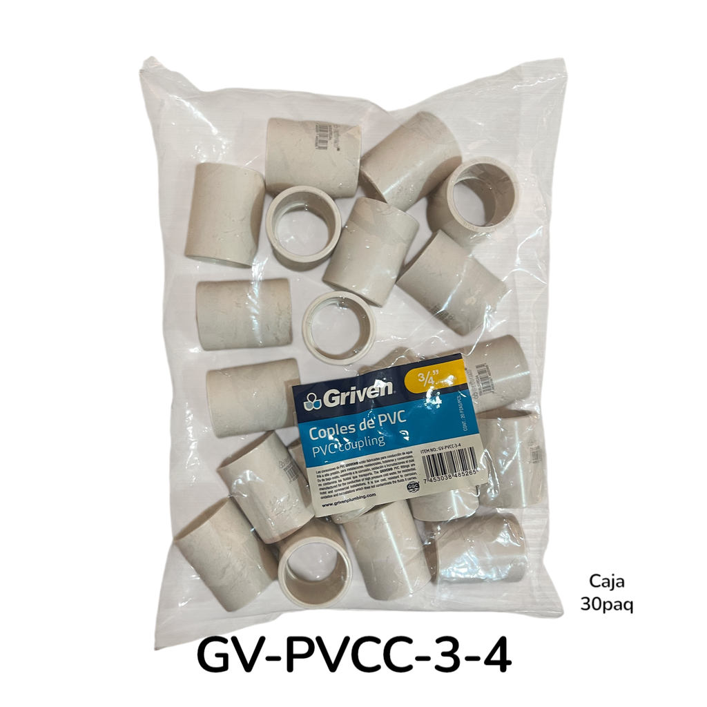 Union PVC 3/4" 20pza GRIVEN
