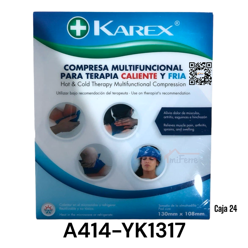 Compresa Multifuncional para Terapia KAREX