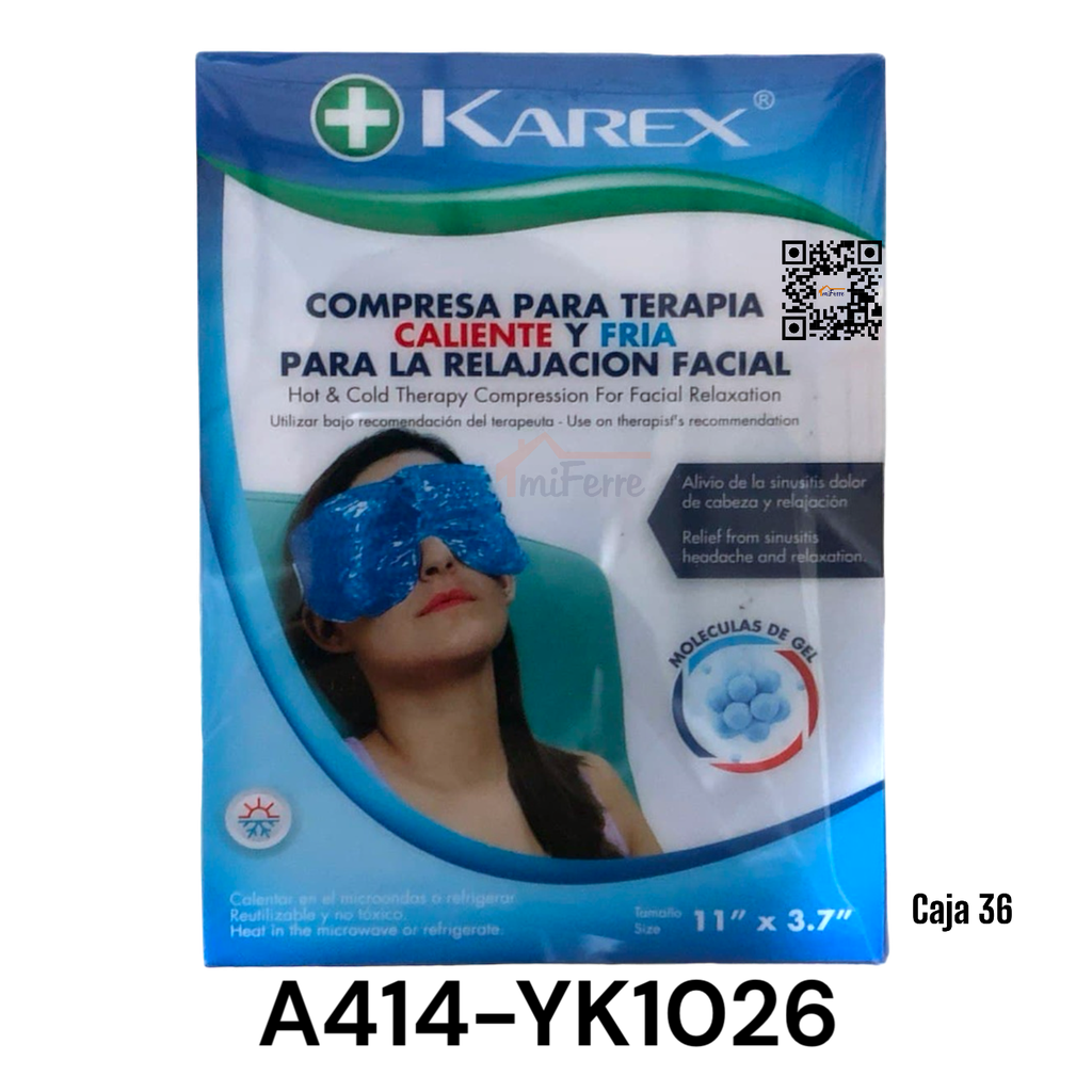 Compresa para Relajacion Facial KAREX