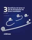 Juego de Accesorios para Baño 4pza GRIVEN