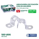 Grapas 1/2" (1 oreja) 100pza TROEN
