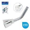 Regadera Plastica Cabeza Cuadrada GRIVEN BASIC