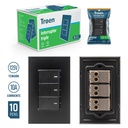 10-Pack Interruptor Triple TROEN