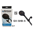 Regadera con Manguera y Soporte GRIVEN Black Series