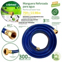 Manguera Reforzada para Agua 1/2" X 75ft GRIVEN