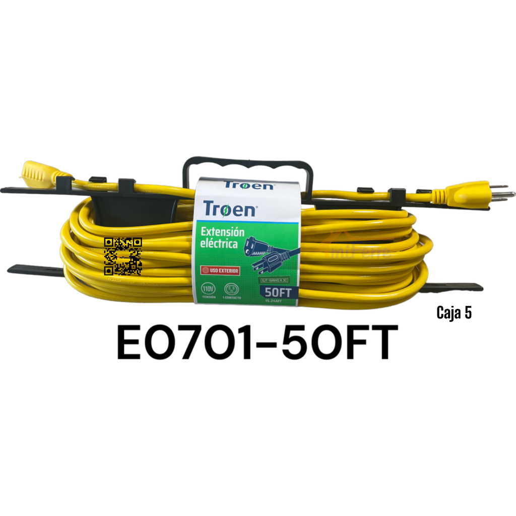 Extension Electrica 50ft TROEN