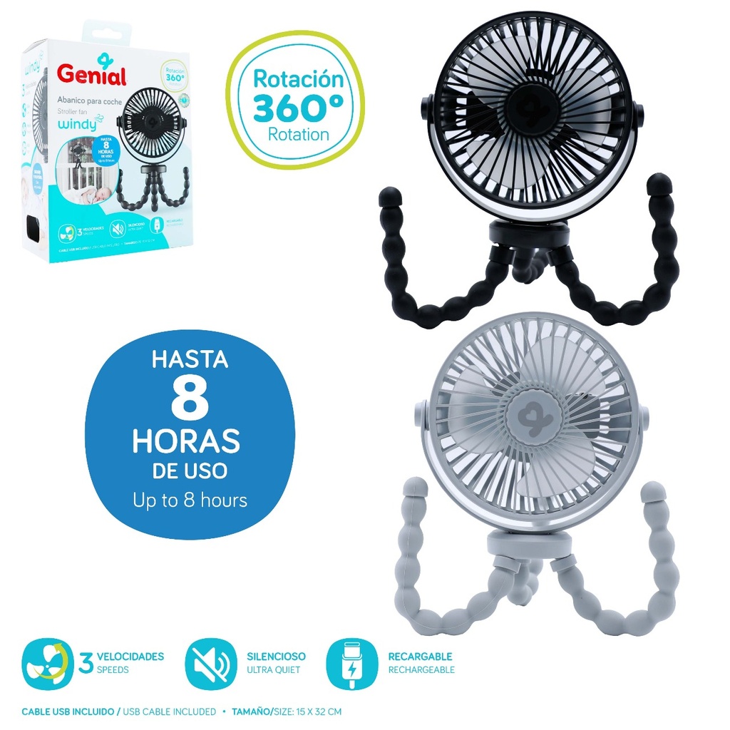 Abanico para Coche GENIAL