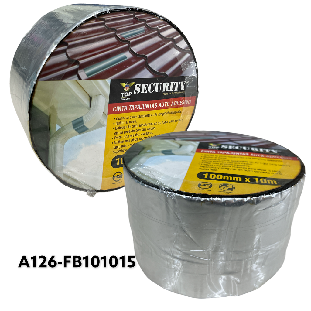 Tapa Goteras 100mm X 10m SECURITY