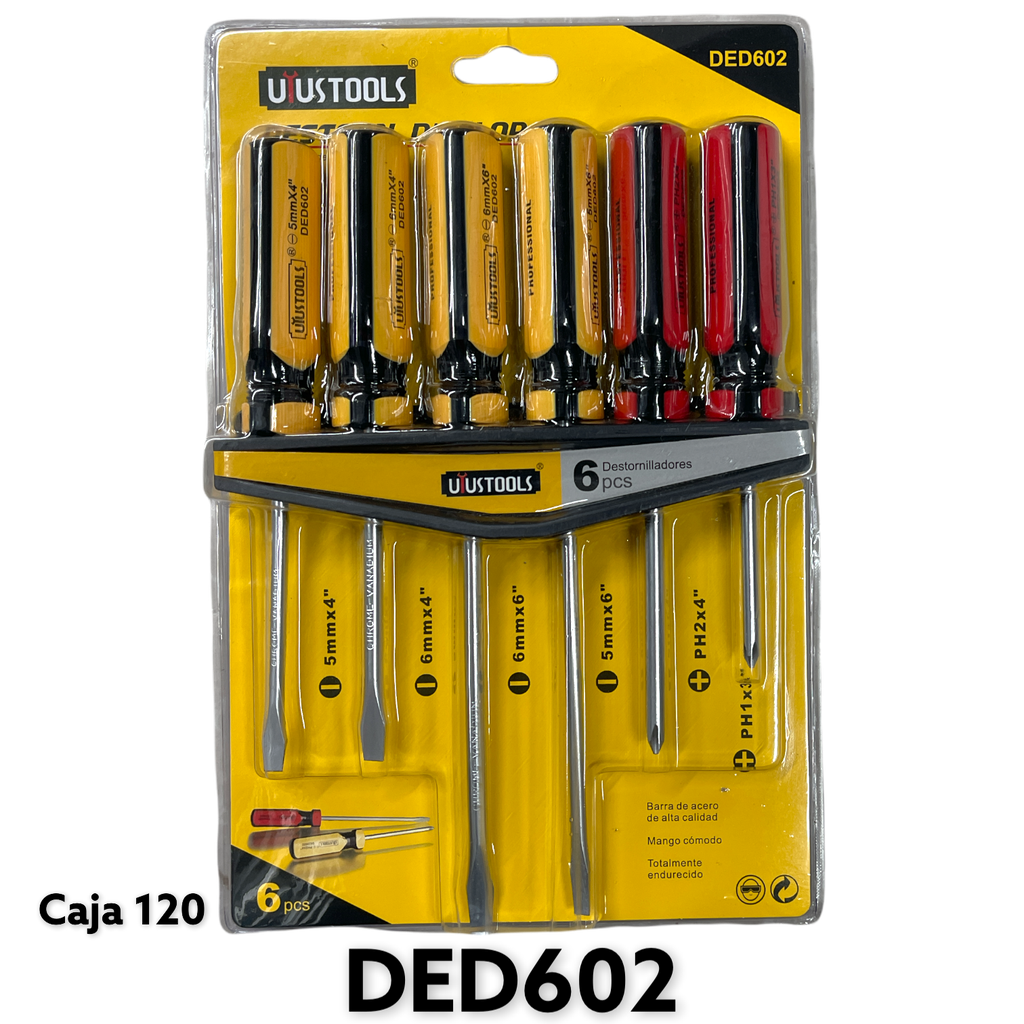Set de Destornillador 6pza UYUSTOOLS