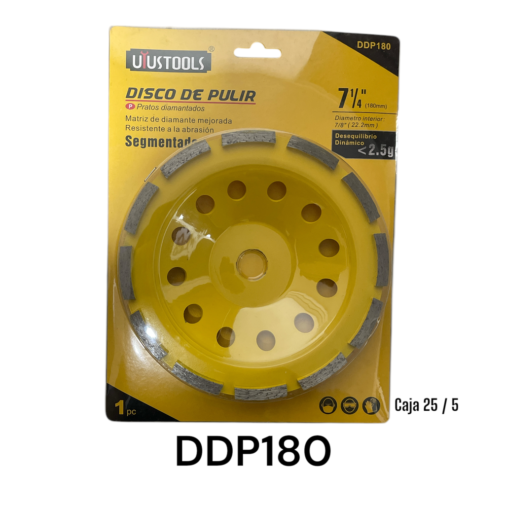Disco Diamantado para Pulir Segmentado 7-1/4" UYUSTOOLS