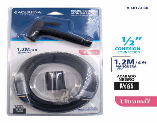 [A-SR173-BK] Ducha Higienica Monomando AQUAFINA
