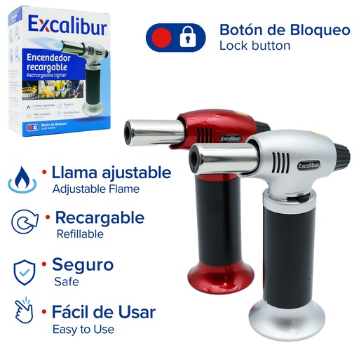 [DH-B2400] Encendedor Recargable EXCALIBUR