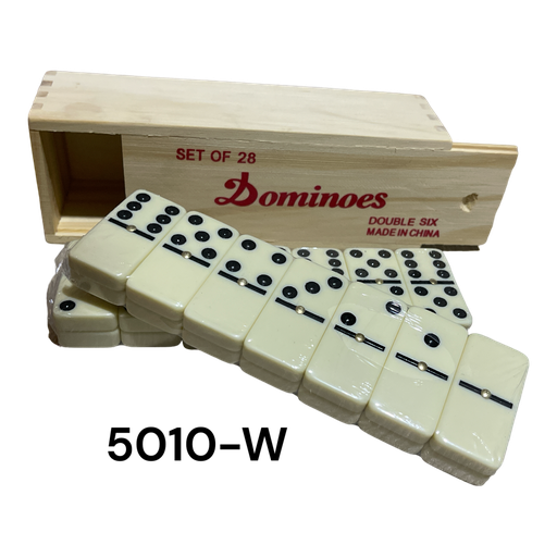[5010-W] Domino M con Estuche de Madera