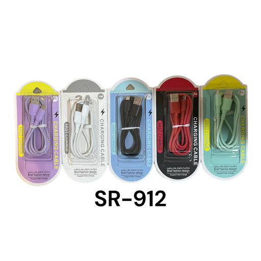 [SR-912] Cable USB Micro SAV Carga Rapida 12pza