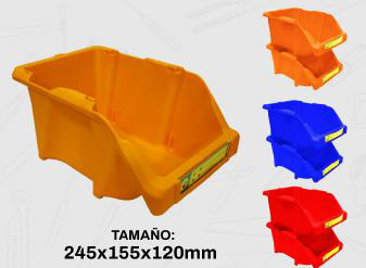 [PH-TL062] Organizador Plastico 245 X 155 X 120mm