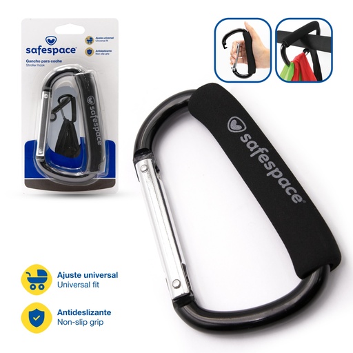 [SF-JKF13020-CH] Gancho Antideslizante para Coche SAFESPACE