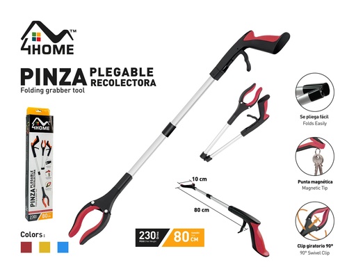 [HM-PK-2] Pinza Plegable Recolectora 4HOME