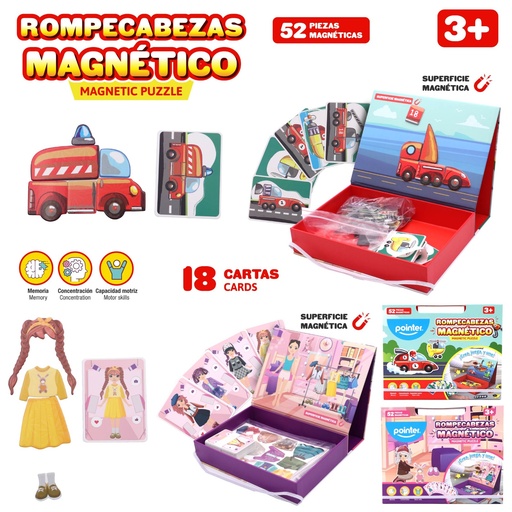 [PZZ-2503] Rompecabeza Magnetico POINTER
