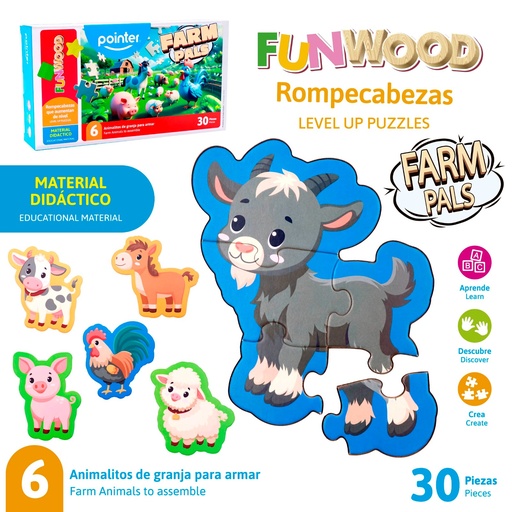 [PZZ-2431] Rompecabezas 30pza POINTER