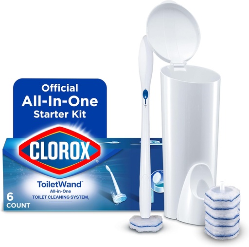 CLOROX Toilet Wand 3in1 Starter Kit