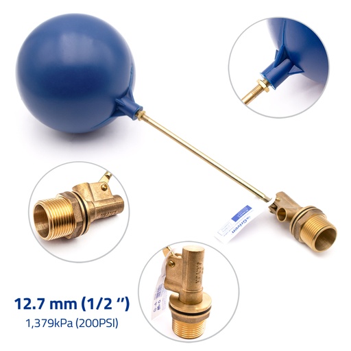[BC-GB-1-2] Valvula Flotante 1/2" GRIVEN