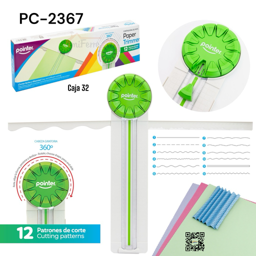 [PC-2367] Guillotina Portatil Multicorte POINTER