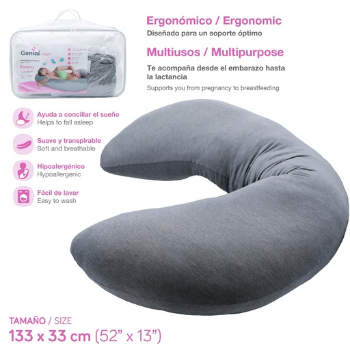 [GN-GB402] Almohada de Embarazo GENIAL Mom