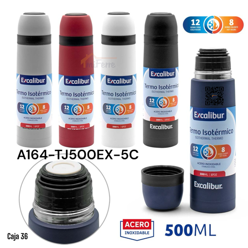 Termo Isotermico 17oz EXCALIBUR