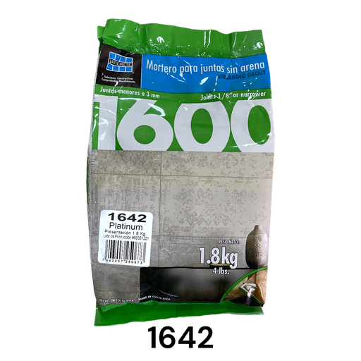 [1642] Lechada LATICRETE 1.8Kg Platinum