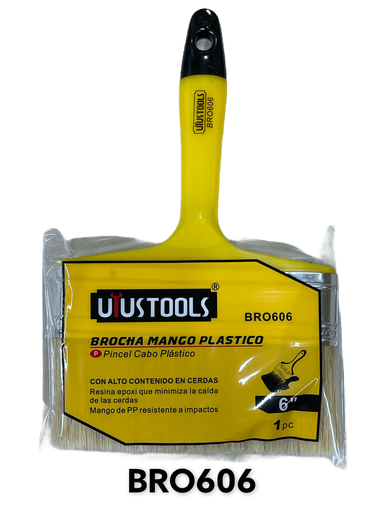 [BRO606] Brocha Plastica 6" UYUSTOOLS
