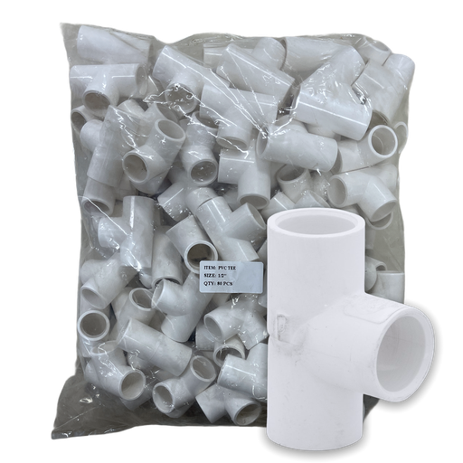 Te PVC 1/2"