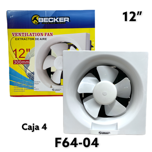 [F64-04] Extractor de Aire 12" BECKER